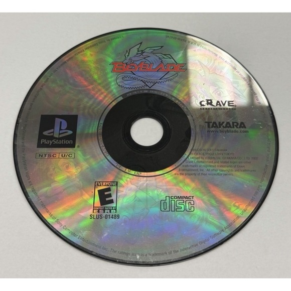 Other - Beyblade Sony PlayStation 1 Video Game PS1 2002 Disc Only